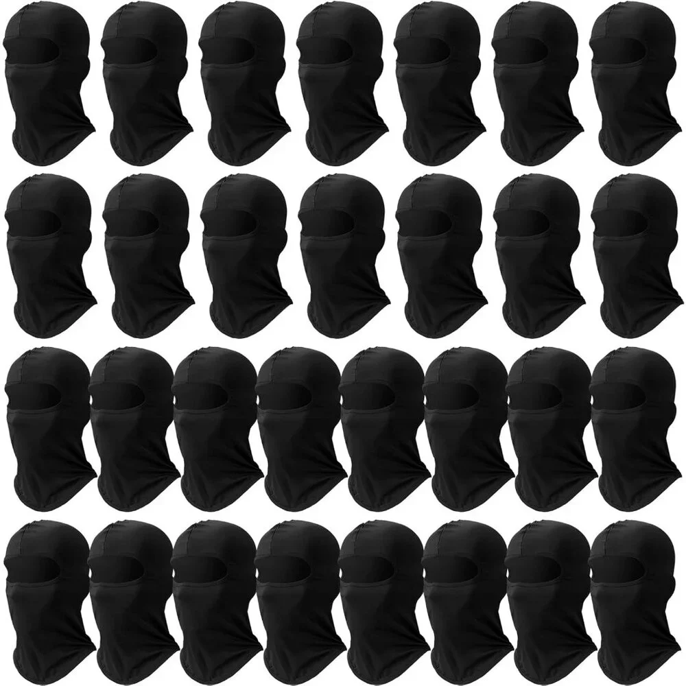Balaclava Face Mask 30PCS Polyester UV Protective Cooling Full Cover Outdoor